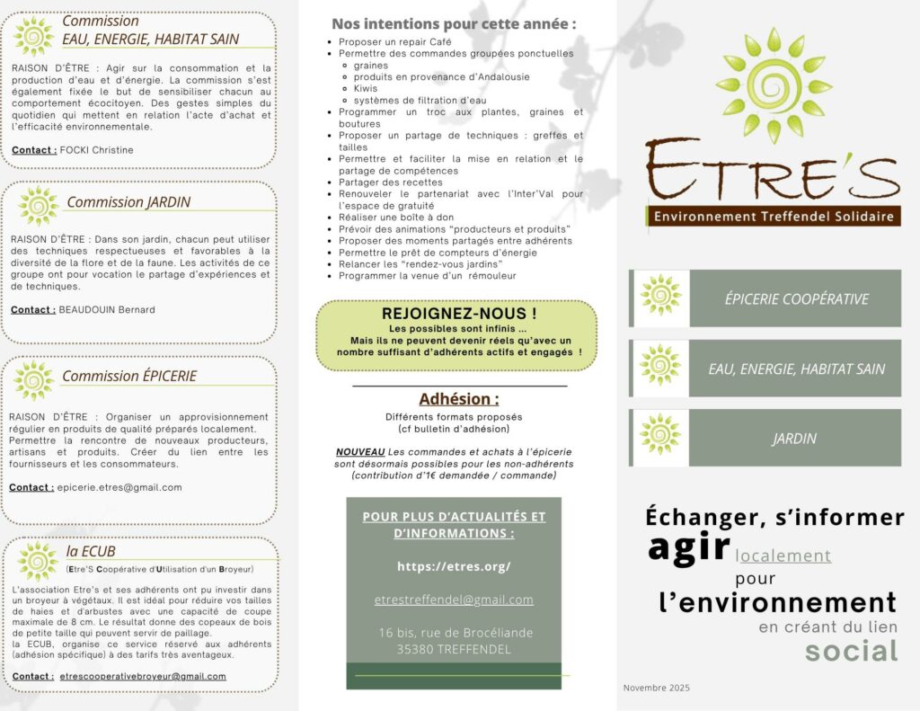 Flyer ETRE'S recto