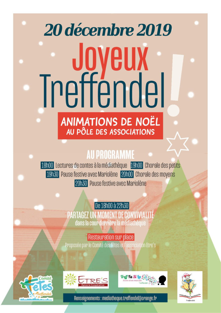 Affiche Animation de NOEL 2019 Treffendel